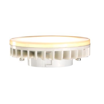 Litec GX53 LED Lamp - White Plastic