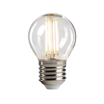 Golf Ball LED E27 Lamp - Clear Glass