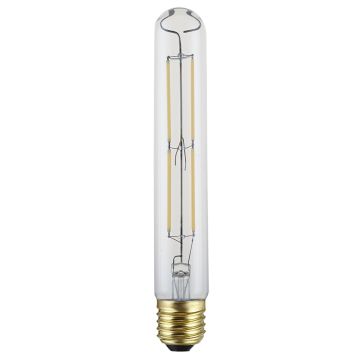 Large Tubular LED E27 Lamp - Clear Glass