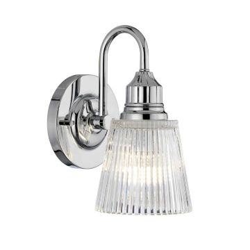 Addison 1 Light Wall Light - Polished Chrome