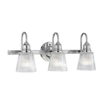 Addison 3 Light Wall Light - Polished Chrome