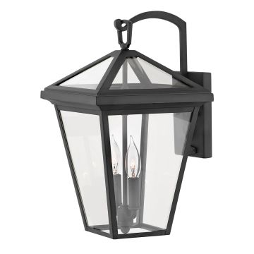 Alford Place 2 Light Medium Wall Lantern - Museum Black