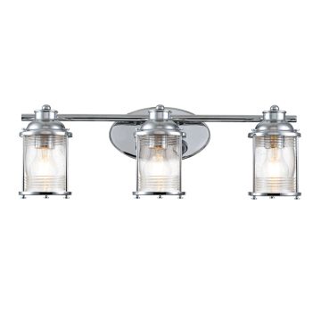 Ashland Bay 3 Light Wall Light - Polished Chrome