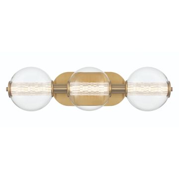 Atomo 3 Lt Wall Light - Gold