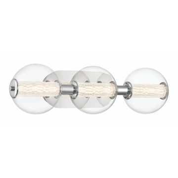 Atomo 3 Lt Wall Light - Polished Chrome