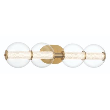 Atomo 4 Lt Wall Light - Gold