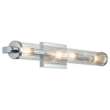 Azores 4 Light Wall Light - Polished Chrome