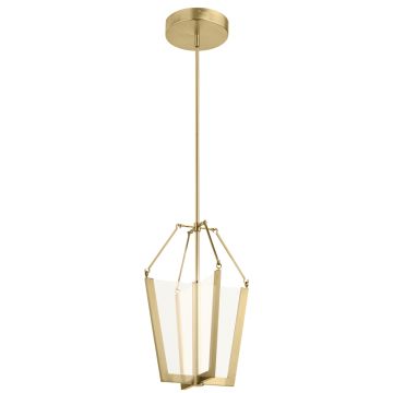 Calters Medium LED Pendant - Champagne Gold