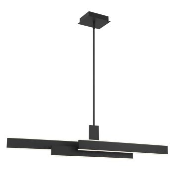 Cameno Linear Pendant - Matte Black