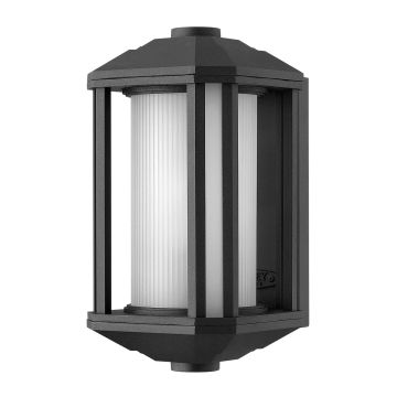 Castelle 1 Light Small Wall Lantern - Black