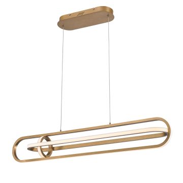 Demark Linear Pendant - Matte Gold