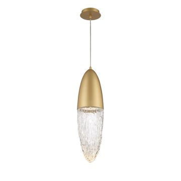 Ecrou Pendant - Matte Gold