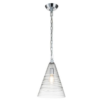 Elmore 1 Light Pendant - Polished Chrome