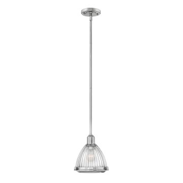 Elroy 1 Light Pendant - Polished Nickel