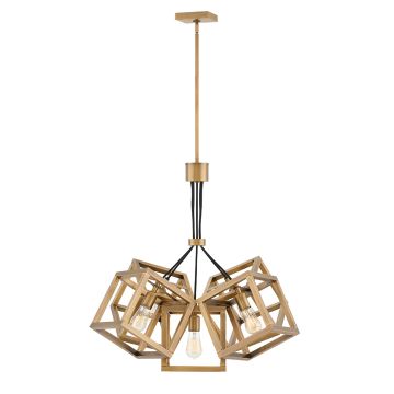 Ensemble 5 Light Pendant - Brushed Bronze