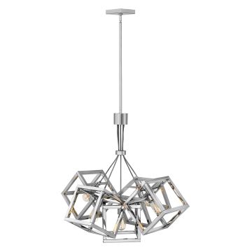 Ensemble 5 Light Pendant - Polished Nickel