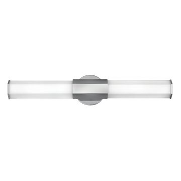 Facet Dual LED Wall Light - Polished Chrome