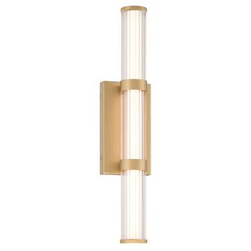 Fayton Medium LED Wall Light - Matte Gold