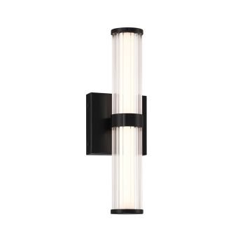 Fayton Small LED Wall Light - Matte Black