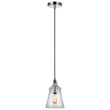 Loras 1 Light Mini Pendant - Chrome