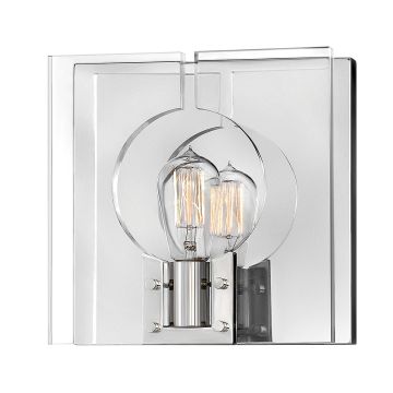 Ludlow 1 Light Wall Light - Polished Nickel