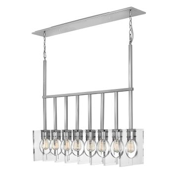 Ludlow 8 Light Pendant - Polished Nickel