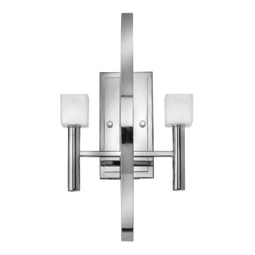 Mondo 2 Light Wall Light - Polished Chrome