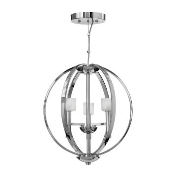 Mondo 3 Light Chandelier - Polished Chrome