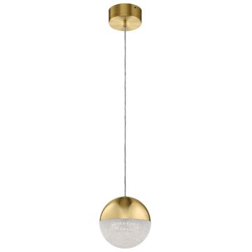 Moonlit LED Mini Pendant - Champagne Gold