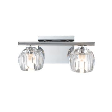 Regalia 2 Light Wall Light - Polished Chrome