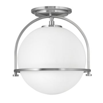 Somerset 1 Light Flush - Brushed Nickel