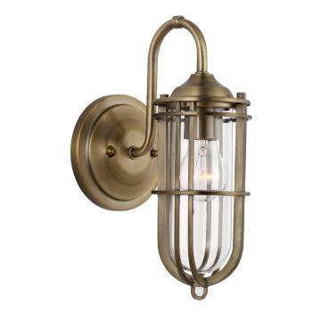 Urban Restoration 1 Light Wall Light - Dark Antique Brass