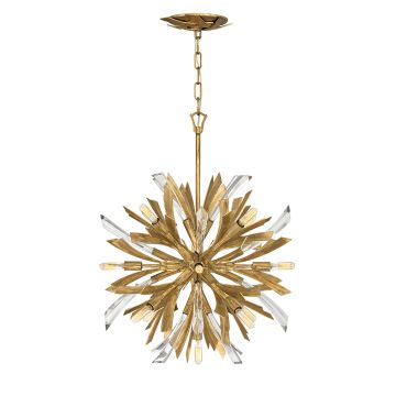 Vida 13 Light Small Pendant - Burnished Gold