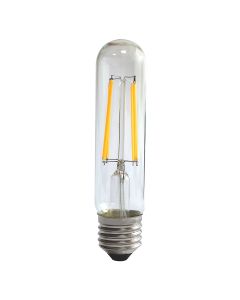 Tubular LED E27 Lamp - Clear Glass