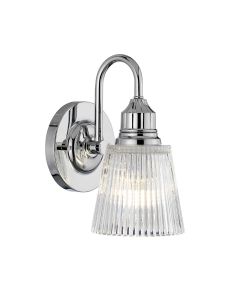 Addison 1 Light Wall Light - Polished Chrome