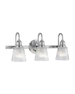 Addison 3 Light Wall Light - Polished Chrome