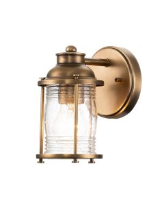 Ashland Bay 1 Light Wall Light - Natural Brass