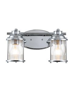 Ashland Bay 2 Light Wall Light - Polished Chrome