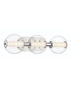 Atomo 3 Lt Wall Light - Polished Chrome