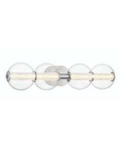 Atomo 4 Lt Wall Light - Polished Chrome