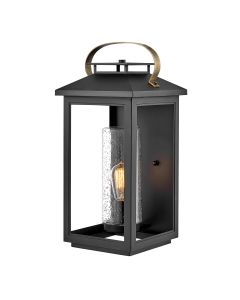 Atwater 1 Light Large Wall Lantern - Black