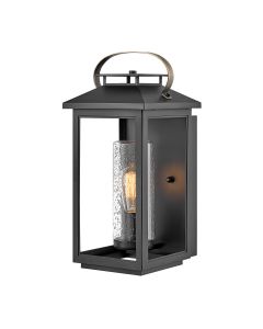 Atwater 1 Light Medium Wall Lantern - Black