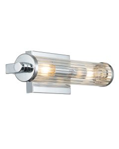 Azores 2 Light Wall Light - Polished Chrome