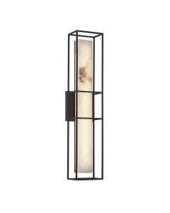 Blakley 1 Lt Wall Light Large - Matte Black