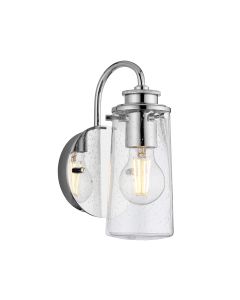 Braelyn 1 Light Wall Light - Polished Chrome