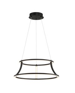 Cadoux Pendant Chandelier - Matte Black