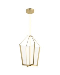 Calters Large LED Foyer Pendant - Champagne Gold