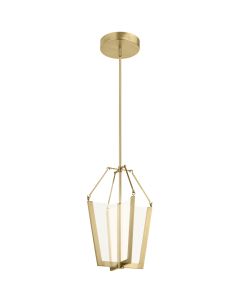 Calters Medium LED Pendant - Champagne Gold