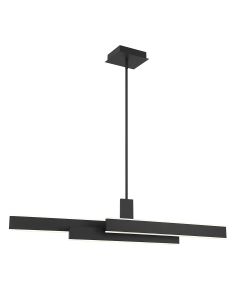 Cameno Linear Pendant - Matte Black