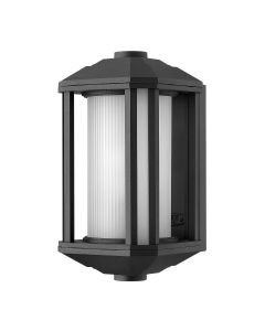 Castelle 1 Light Small Wall Lantern - Black